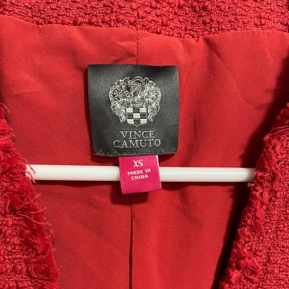 VINCE CAMUTO women’s red Blazer - Picture 5 of 6